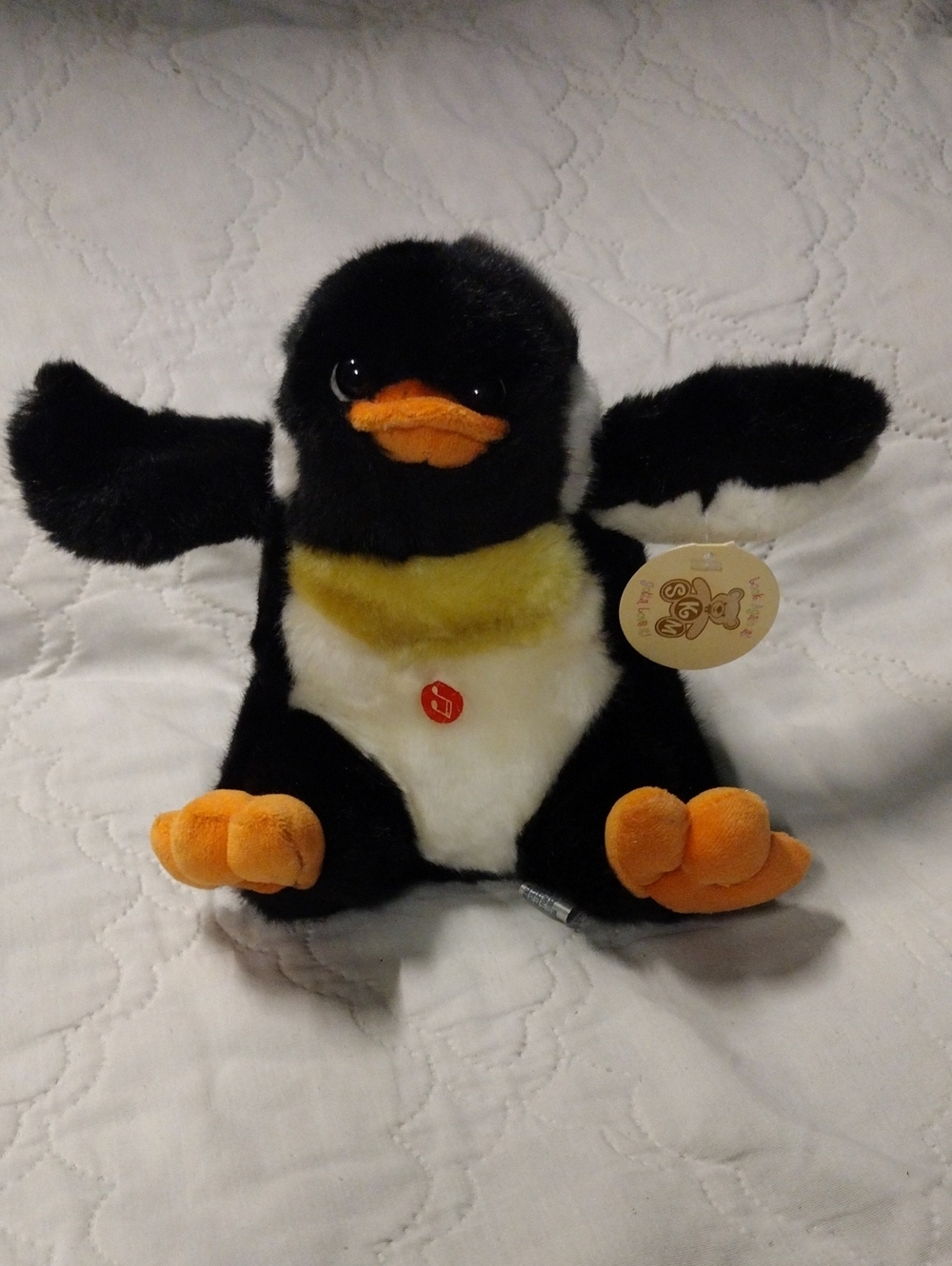 SKM "Dallas" Penguin Plush Toy With Sound